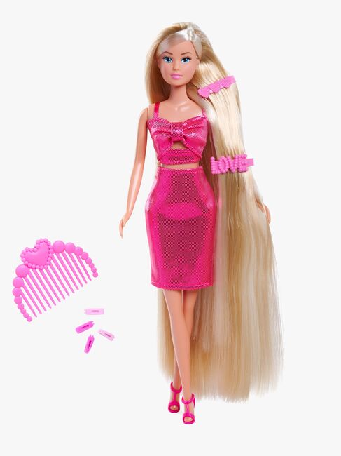 Steffi Love Modedocka med Långt Hår & Tillbehör