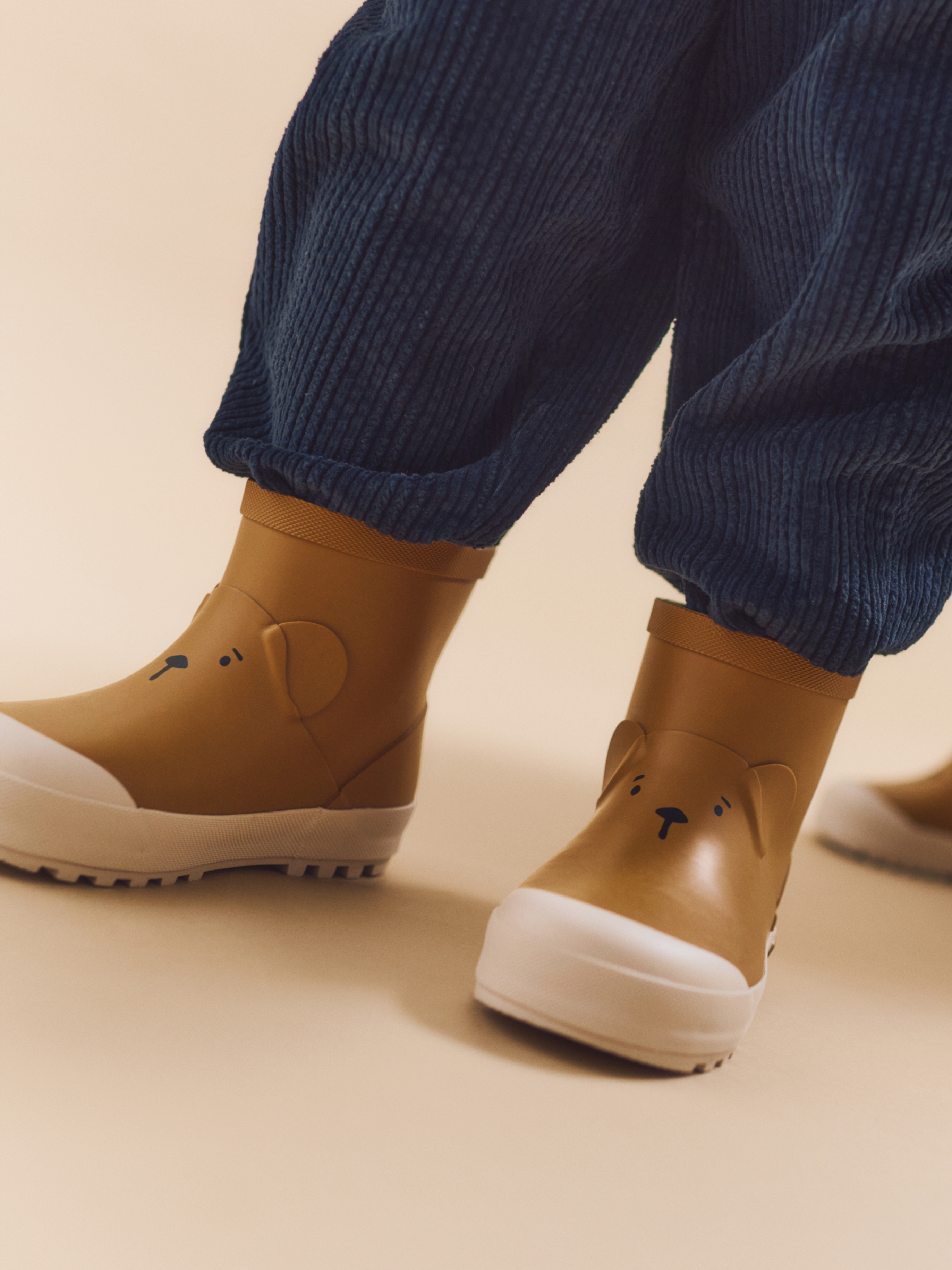 LIEWOOD Jesse Bear  Fodrade Gummistövlar, Golden Caramel, 28