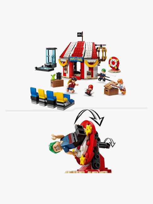 LEGO ONE PIECE 75637 Clownen Buggys cirkustält