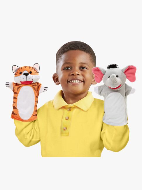 Melissa & Doug Handdockor Gosedjur Zoo, 4 st