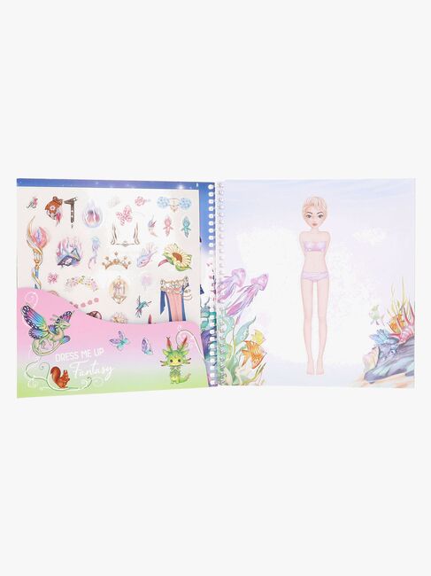 TOPModel Dress Me Up Klistermärkesbok Fantasy