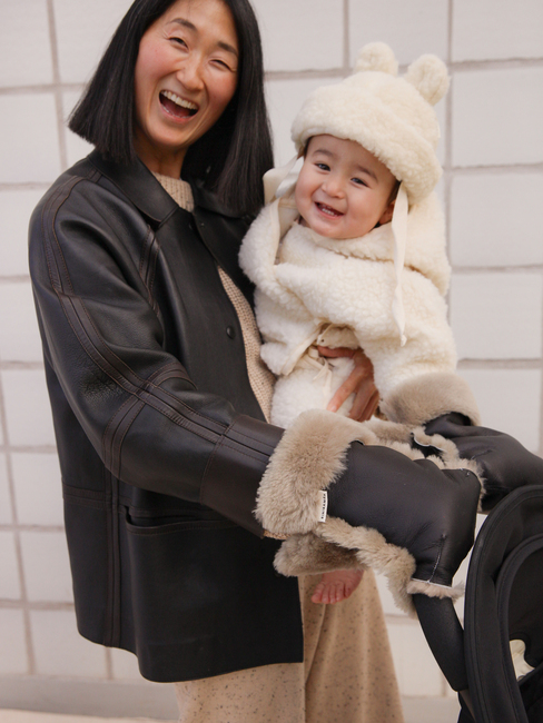 BINIBAMBA Merino Teddy Mössa, Milk