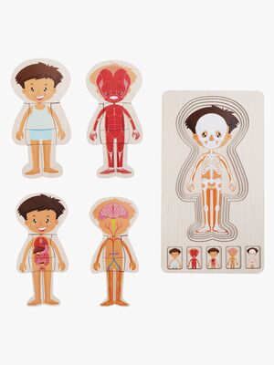 Barbo Toys Kroppspussel, Blå