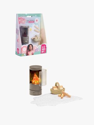 Lundby Puppenhauszubehör Kamin