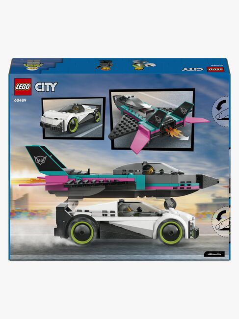 LEGO City 60489 Jetplan mot bil