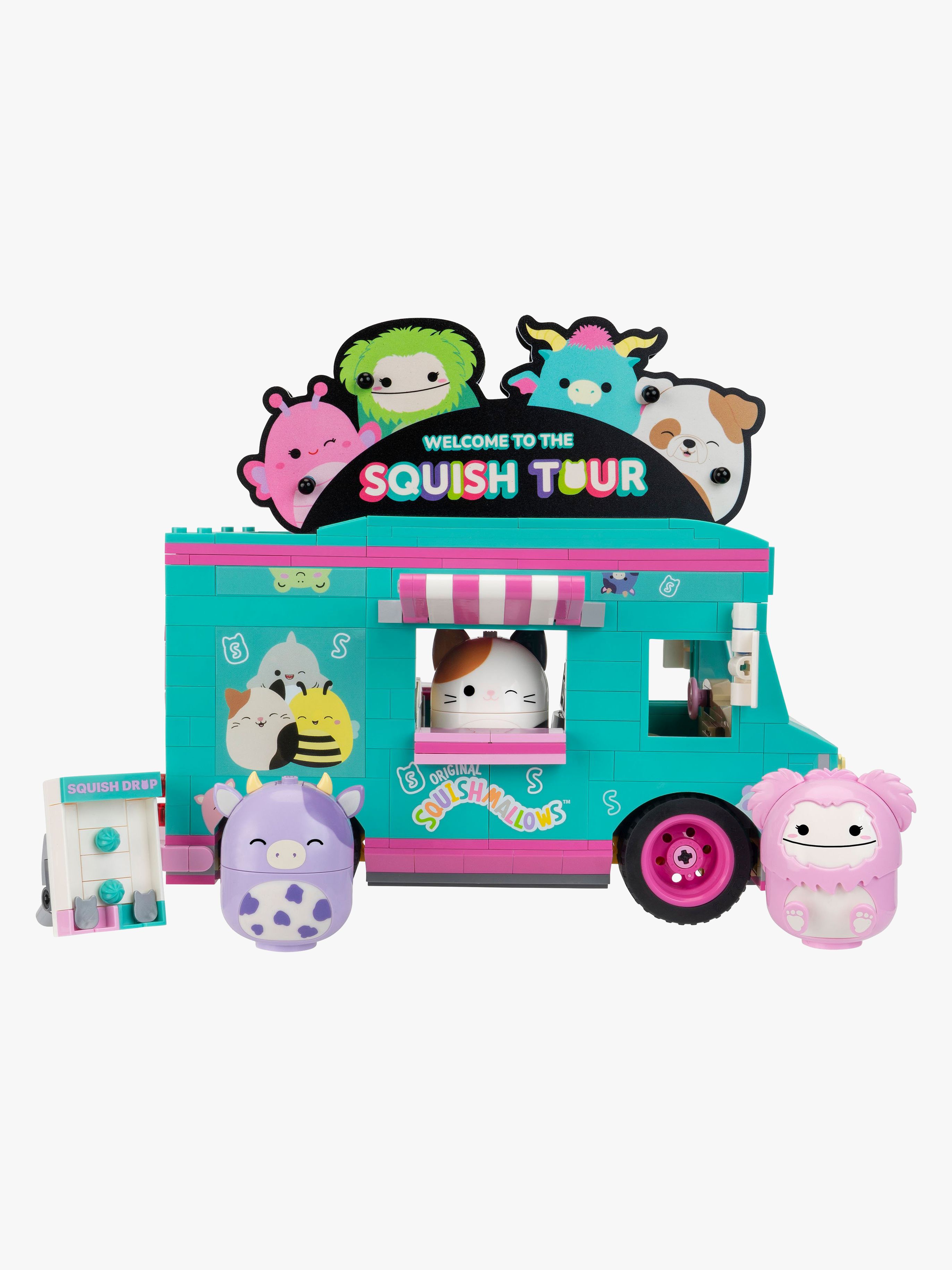 BLDR Squishmallows Byggset Squish Tour Van