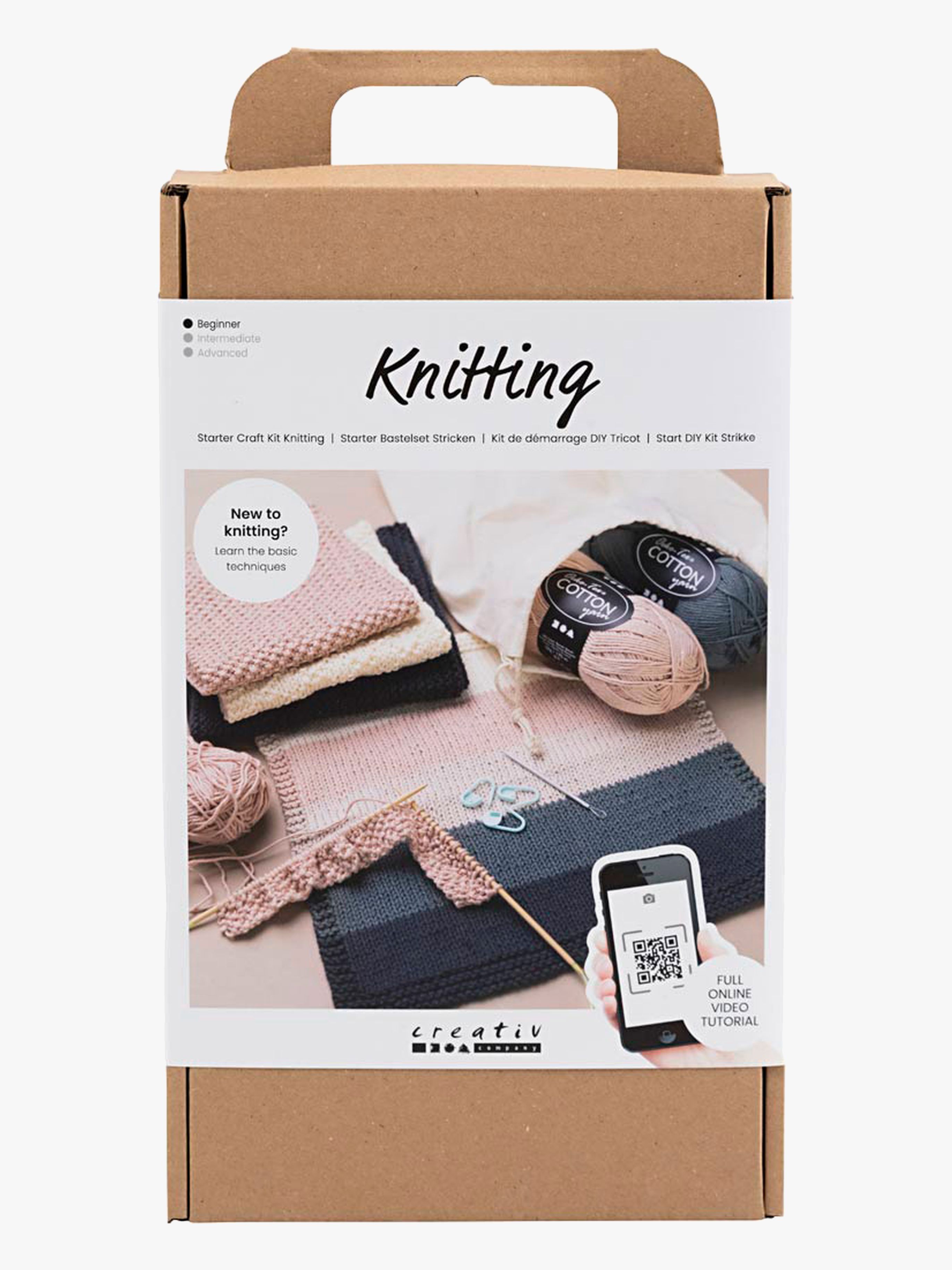 Creativ Company Stickning DIY-set
