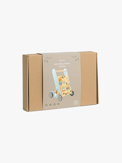 Alice & Fox Lära-gå-vagn Safari, Blå