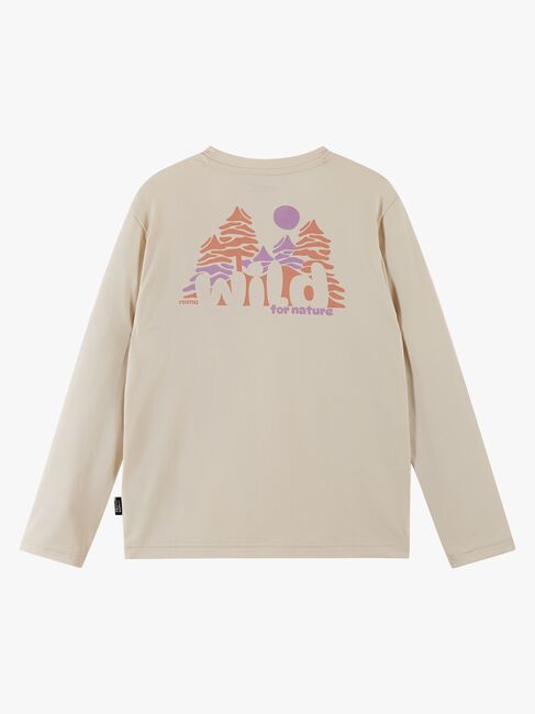 Reima Inista BugProof  Långärmad T-shirt, Birch Beige
