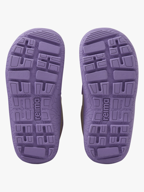 Reima Viikari Barefoot  Vattentäta Mid Sneakers, Earthy Beige