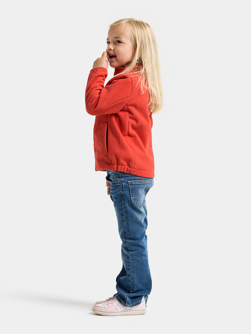 Didriksons Muskot  Vindtät Vindfleecejacka, Paprika