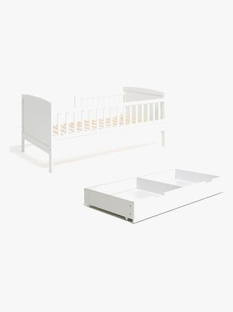 JLY DREAM Juniorsäng LOWA Inkl. Sängförvaring, Vit