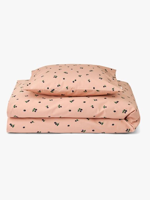 LIEWOOD Carmen Baby Bäddset 70x100, Berry/Pale Tuscany