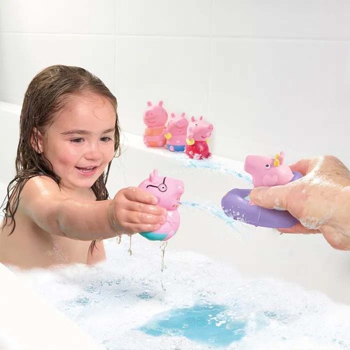 Toomies Greta Gris Familjen Badleksaker 5-pack