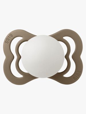 BIBS Supreme Napp Silikon Stl 1, Dark Oak Glow