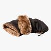 Tinkafu Barnvagnsvantar, Brown Faux Fur