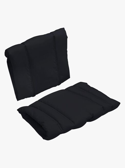 BabyDan Danstolen Matstol & Matstolsdyna,  Vit/Svart