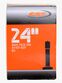 CST Cykelslang Bilventil 24x1.75-2.125, Svart