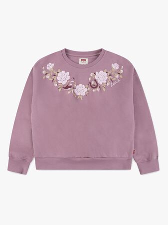 Levi's LVG Rose Front Tuck Sweatshirt, Lilas Levi's