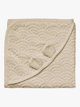 Cam Cam Copenhagen Junior Handduk med Huva, Almond
