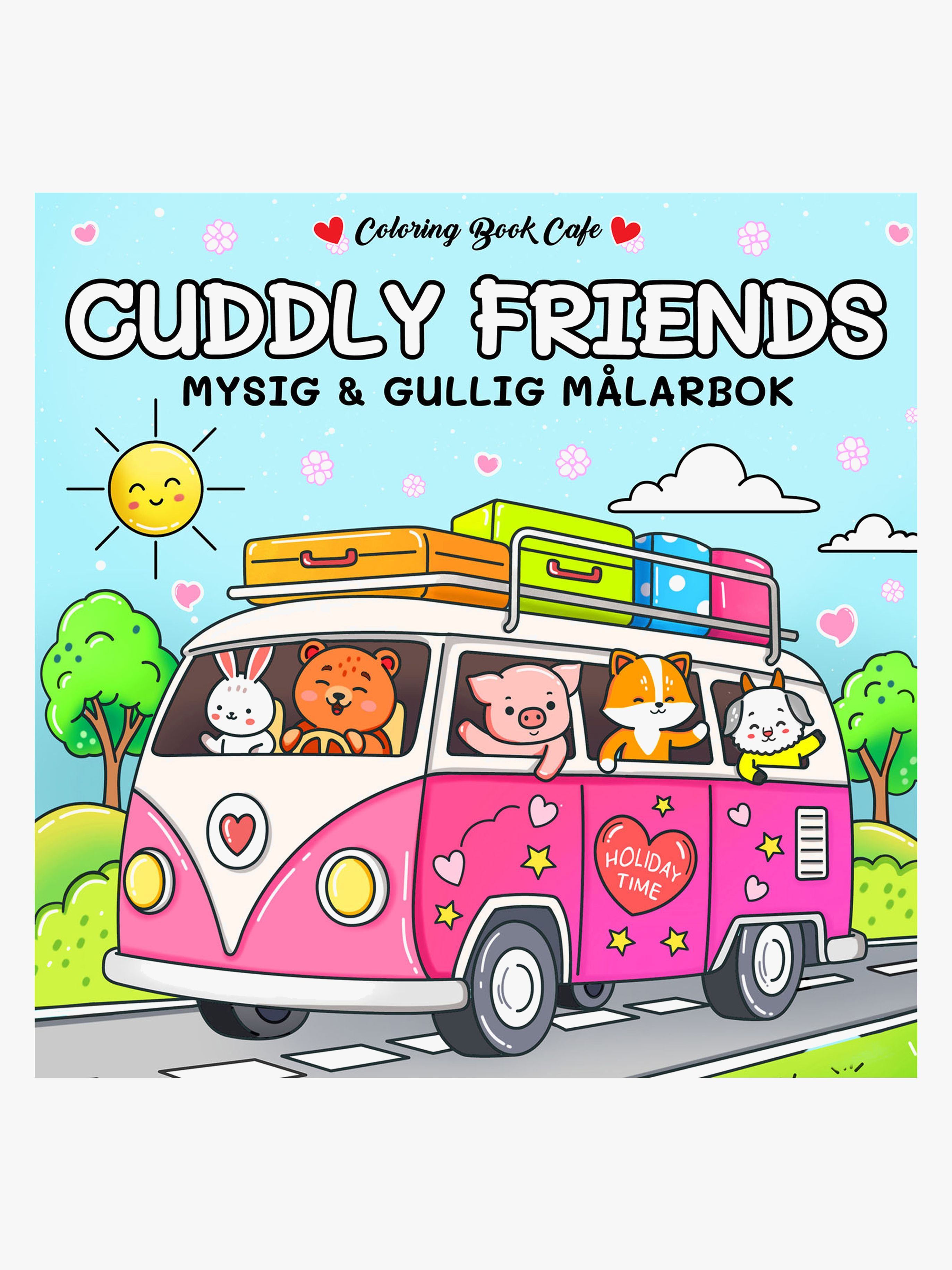 Legind A/S Cozy Cuddly Friends Målarbok