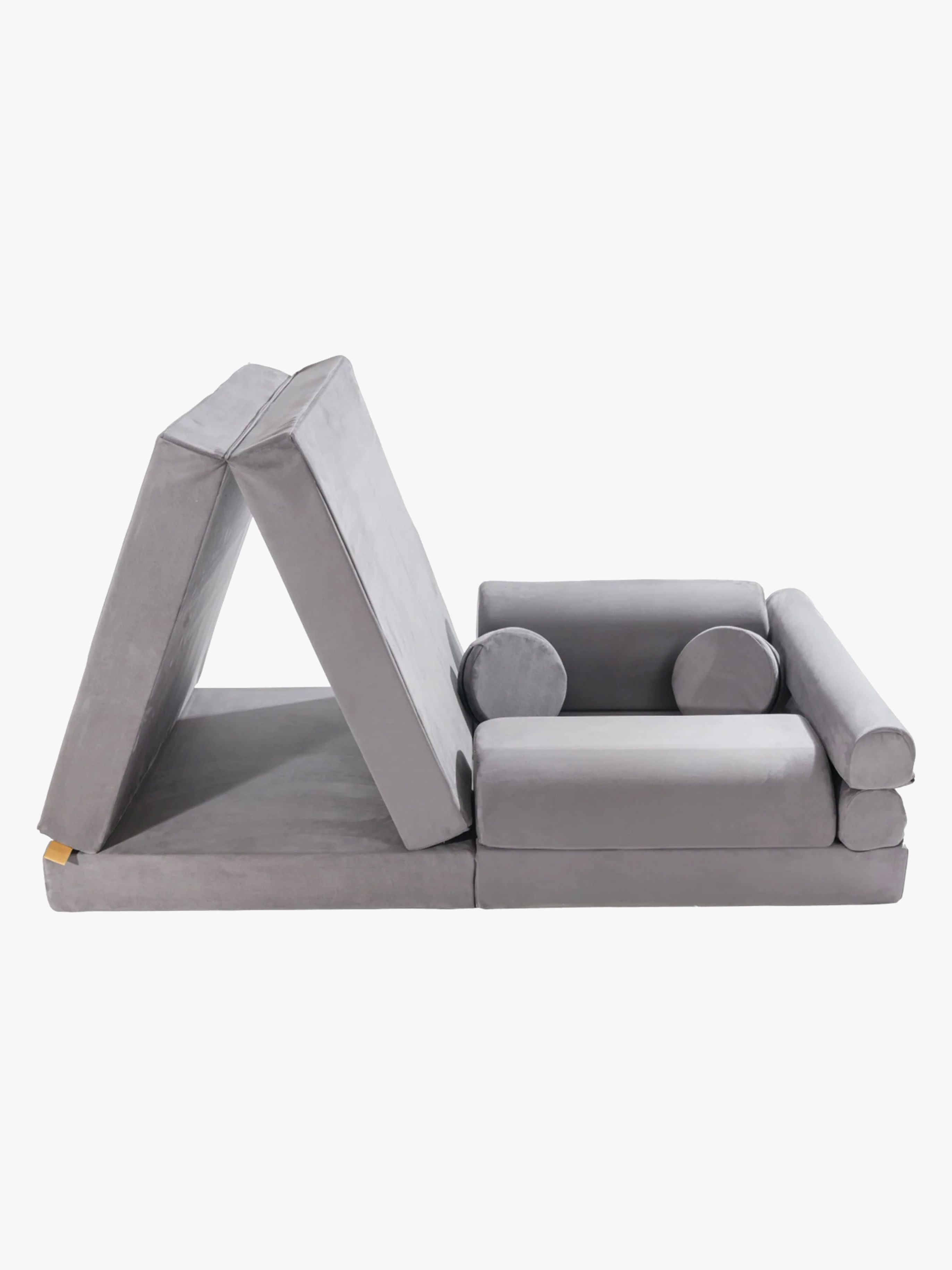 MeowBaby Play Premium Slimcord Soffa – modulär barnmöbel från 3 år