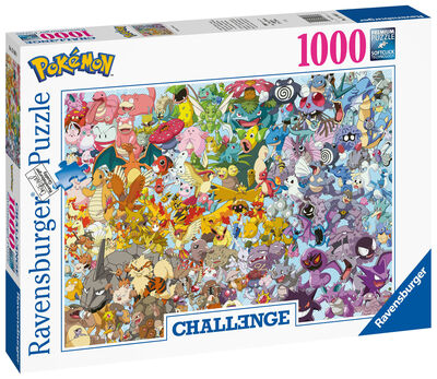 Ravensburger Pussel Challenge Pokémon 1000 Bitar