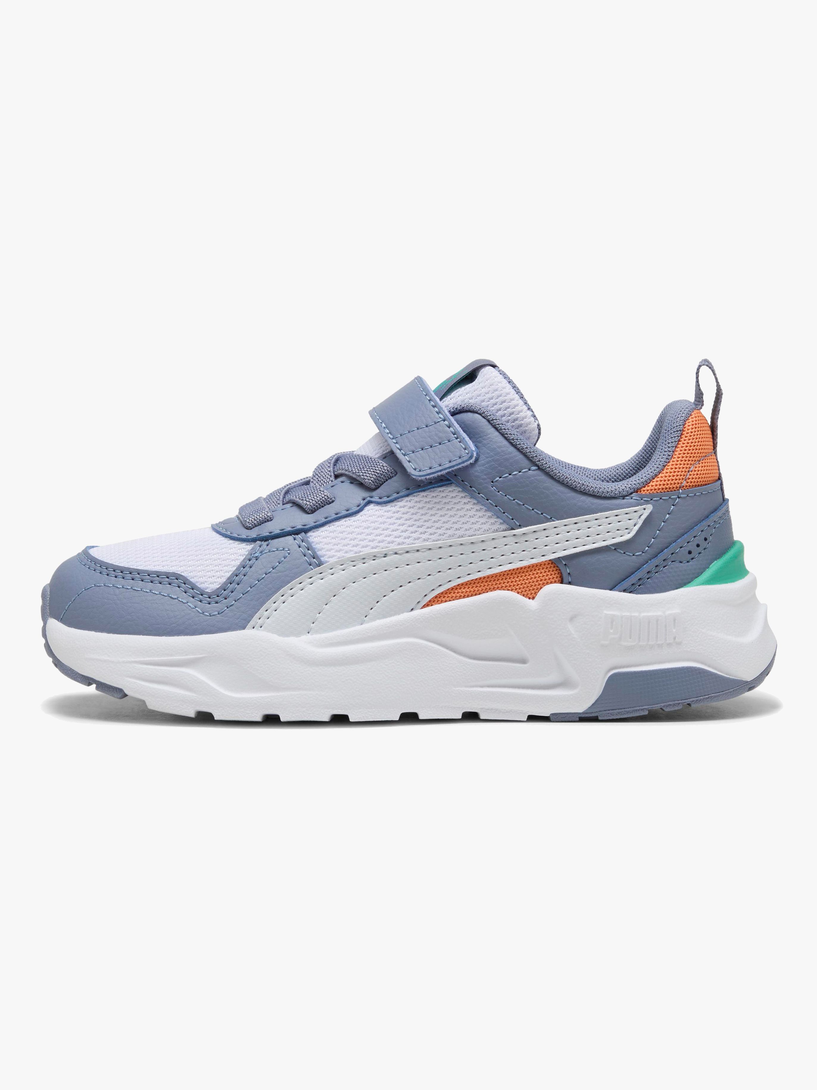 Puma Trinity 2 LT AC+ PS Sneakers, Mist Gray Sky, 35