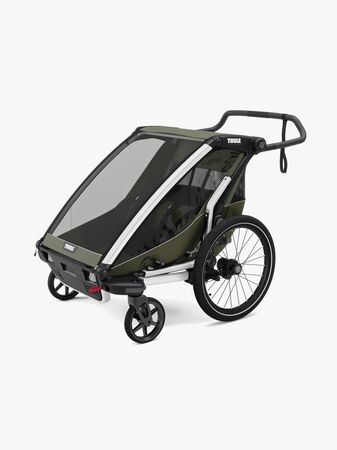 Thule Chariot Lite Double Cykelvagn, Vintage Green