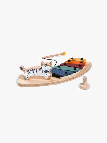 Hauck Play Music Aktivitetsleksak Till Lekbricka, Zebra