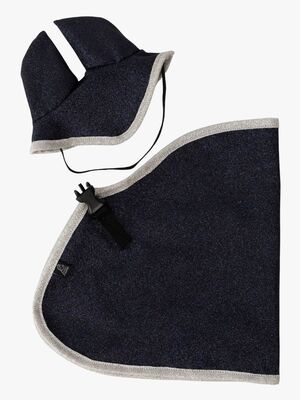 My Hobby Horse Täcke & Huva Glitter, Marinblå