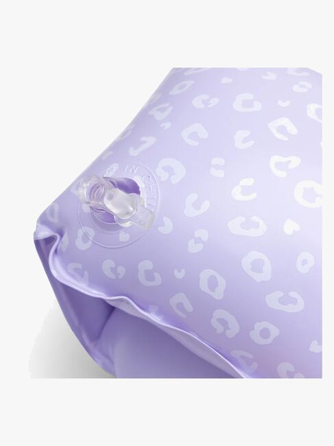 Swim Essentials Armpuffar, Lila Leopard