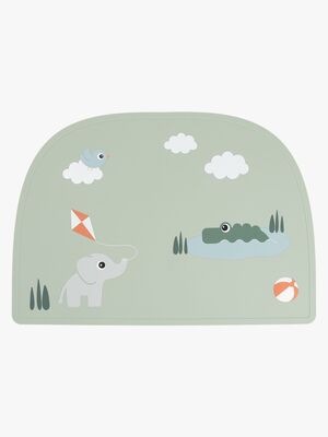 Done By Deer Playgorund Bordsunderlägg Silikon, Green