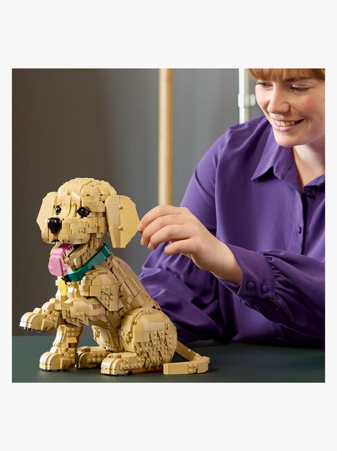 LEGO Icons 11384 Golden Retriever Valp
