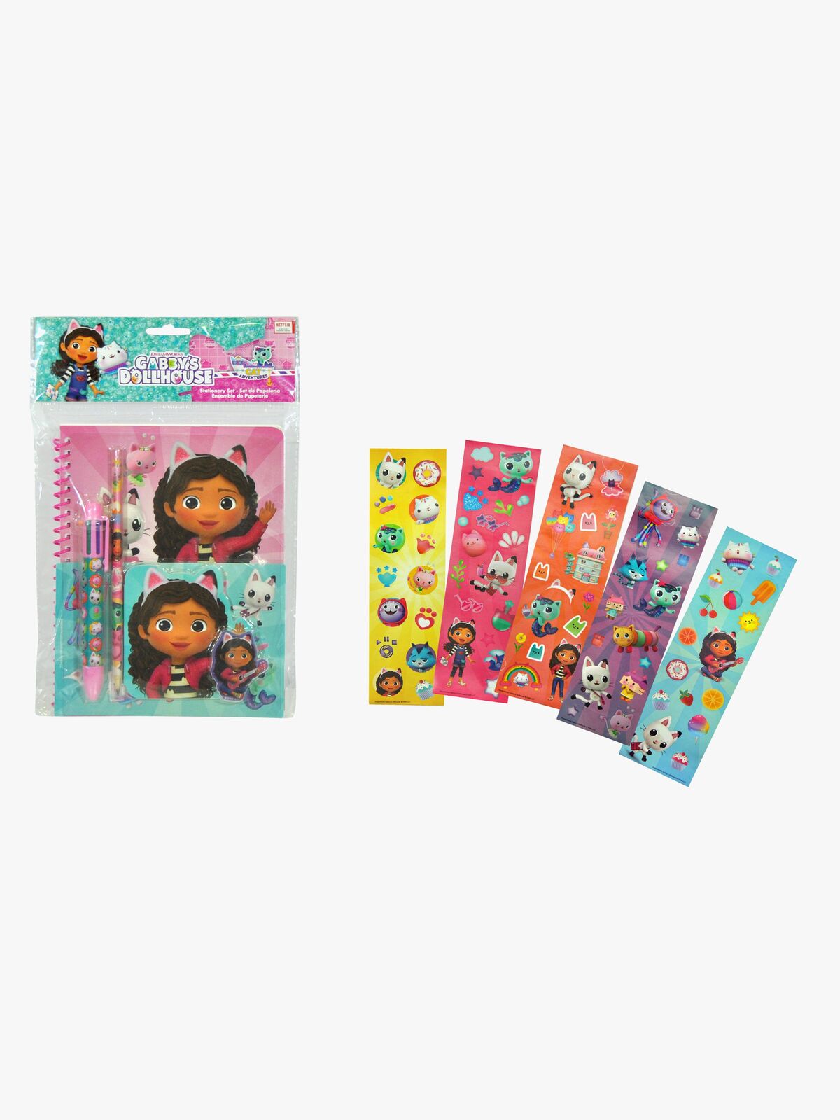 Gabby's Dollhouse Skrivset med Klistermärken