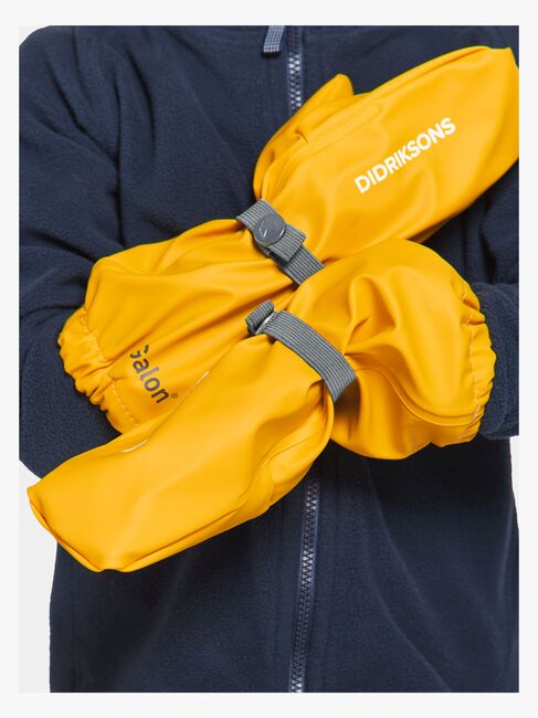 Didriksons Glove Regnvantar, Oat Yellow
