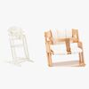 BabyDan Danstolen Matstol & Matstolsdyna, Vit/Beige