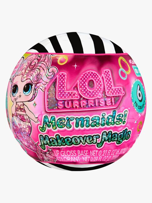 L.O.L. Mermaids! Makeover Magic Tots Minidocka Blandad
