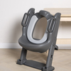 Beemoo CARE Assist Toalettsits med Stege, Deep Grey