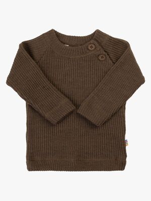Joha Shirt Merinowolle, Braun