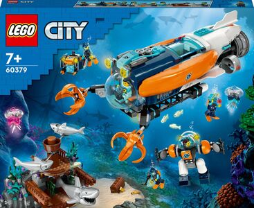 LEGO City 60379 Havsutforskare Och Ubåt