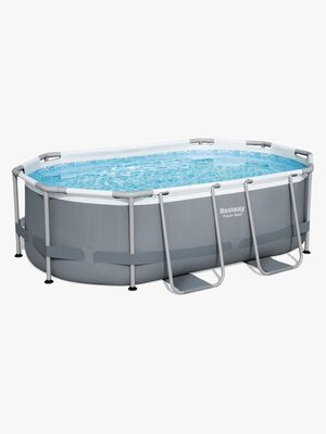 Bestway Power Steel Oval Poolset 305x200x84 cm
