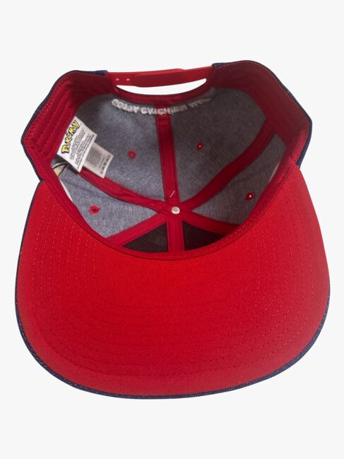 Pokémon Denim Snapback Keps, Pokéball