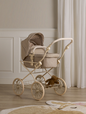 Alice & Fox Klassischer Puppenwagen, Taupe