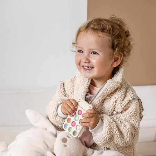 Nattou Soft Silicone Pop-it Remote Bitleksak