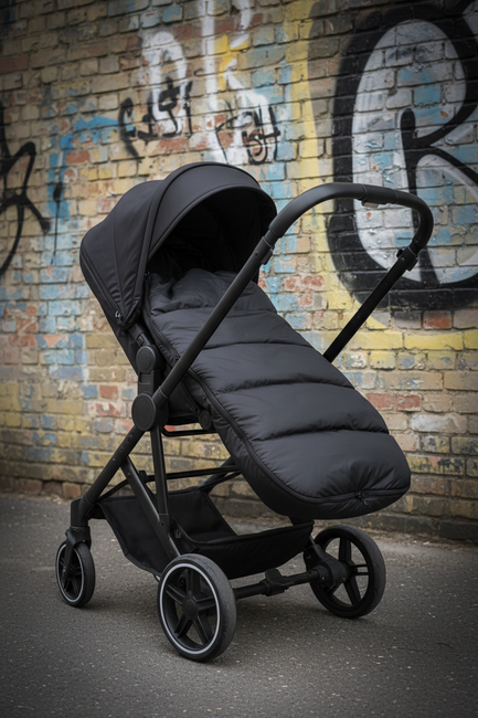 KONG.WALTHER Østerbro Åkpåse, Black