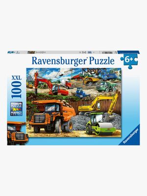 Ravensburger Pussel Konstruktionsfordon, 100 Bitar