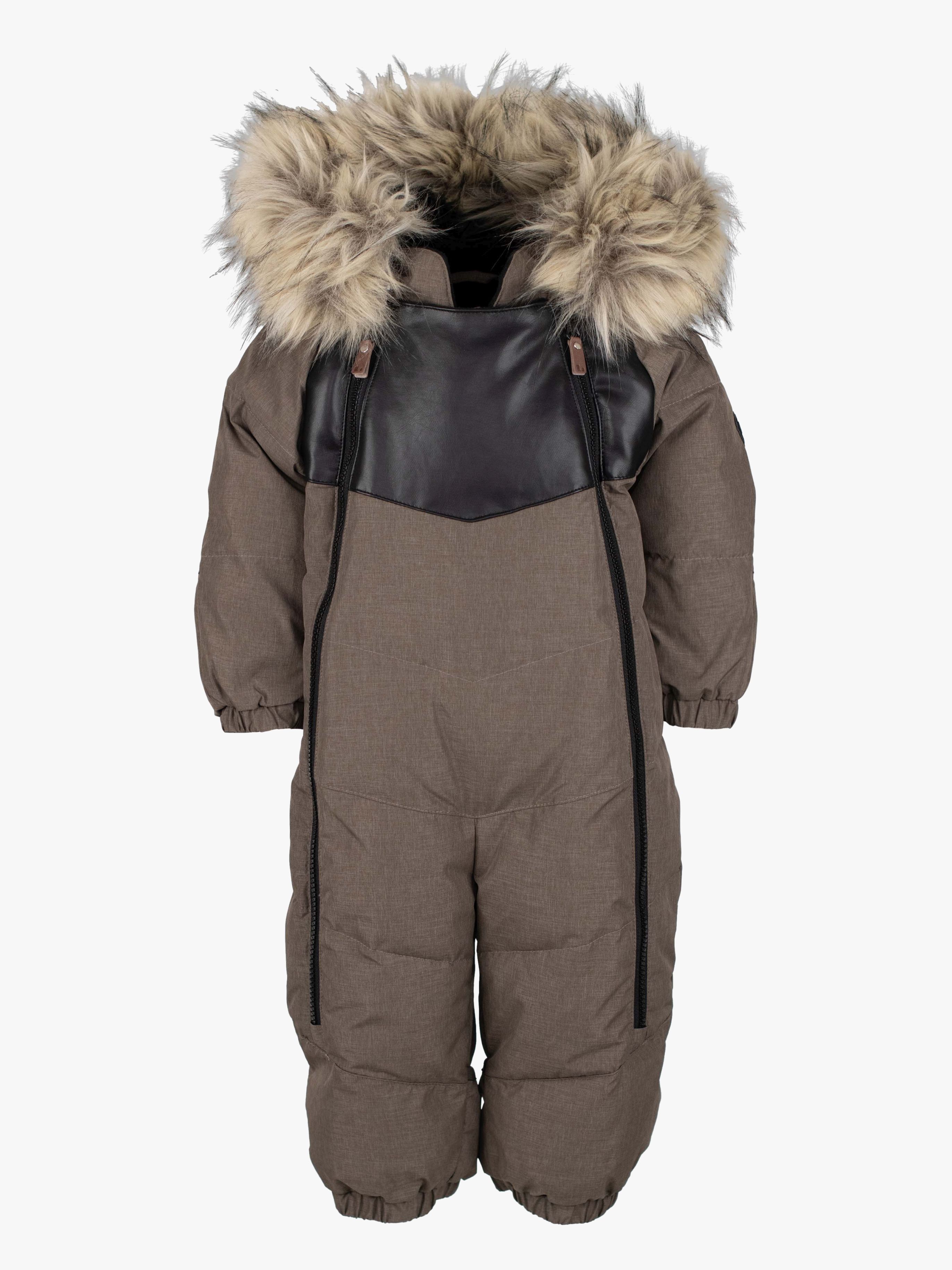 Lindberg Rocky Vinteroverall Baby, Walnut, 86