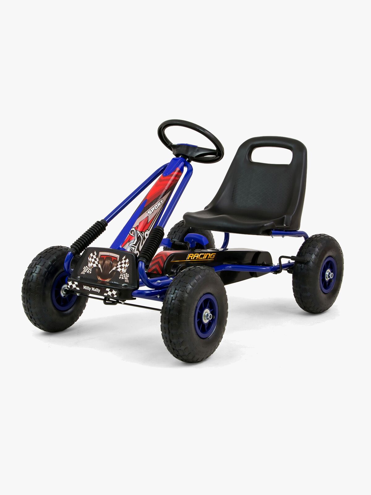 Milly Mally Pedal Go-kart Thor, Blå
