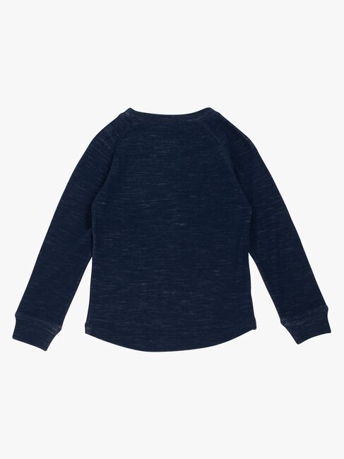 Viking Soft Merino Underställströja Merinomix, Navy